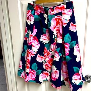 Eliza J garden skirt